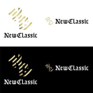 oo_design (oo_design)さんのギフトラッピングショップ「New Classic」のロゴへの提案