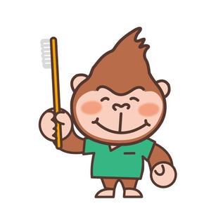 marukei (marukei)さんの小児歯科のキャラクター　「ゴリラのイラスト」　への提案