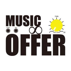 Chamomile Works (blessing29)さんの音楽家が仕事を探すサイト　MUSIC∞OFFER　のロゴへの提案