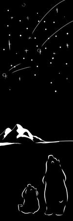 Odo諭吉<イラスト描き> (kowatari1025)さんのアウトドア商品にプリントするおしゃれな白くまのイラスト制作への提案