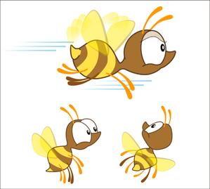 成田　敦 (narita_junkers)さんの企業マスコットキャラクター（蜂(BEE)をベース）の依頼　への提案