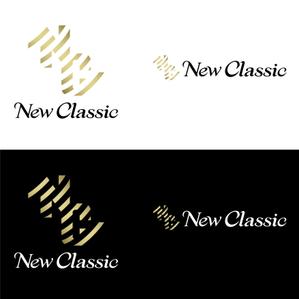 oo_design (oo_design)さんのギフトラッピングショップ「New Classic」のロゴへの提案