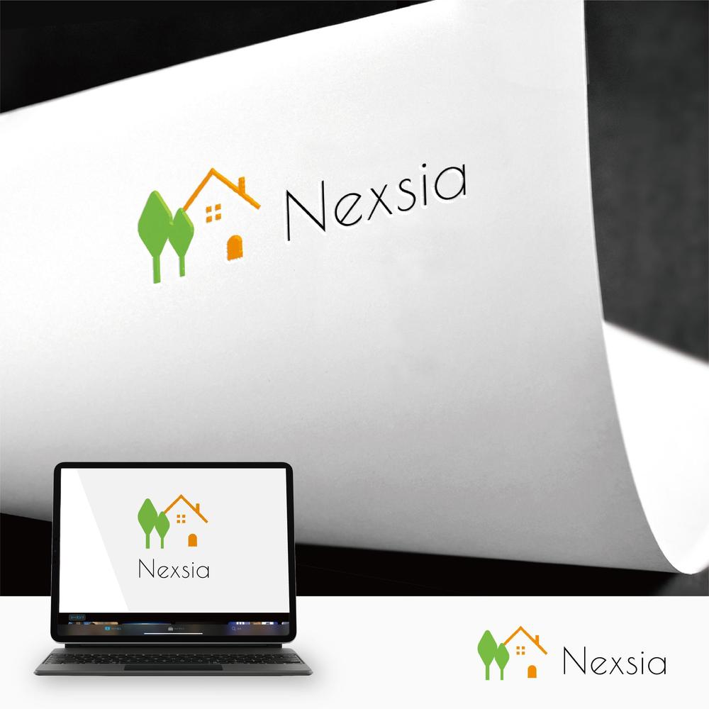 建売・売建住宅【Nexsia】のブランドロゴ