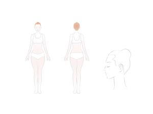 tukasagumi (tukasagumi)さんの「医療脱毛クリニック」の女性のイラストへの提案