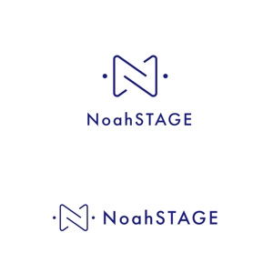 marutsuki (marutsuki)さんのインターネットを利用したサービス提供サイトの「NoahSTAGE」の会社ロゴへの提案