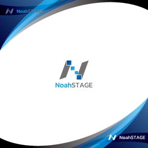 Zeross Design (zeross_design)さんのインターネットを利用したサービス提供サイトの「NoahSTAGE」の会社ロゴへの提案