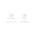 BUTTER GRAPHICS (tsukasa110)さんの空間装飾（緑化）とECサイト（フラワーギフト）の新設会社「フィルグリーン」のロゴへの提案