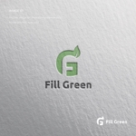 doremi (doremidesign)さんの空間装飾（緑化）とECサイト（フラワーギフト）の新設会社「フィルグリーン」のロゴへの提案