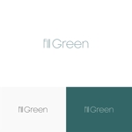 uu (y_u_h)さんの空間装飾（緑化）とECサイト（フラワーギフト）の新設会社「フィルグリーン」のロゴへの提案