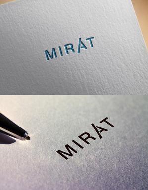 D.R DESIGN (Nakamura__)さんのWEBサービス 「MIRAT」の ロゴへの提案