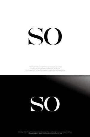 魔法スタジオ (mahou-phot)さんの新規アパレルブランド「SO」のロゴ制作のご依頼への提案