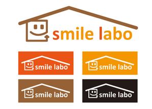 mu-ko (mu-ko_biz)さんのリフォームショップ　「smile labo」の　ロゴへの提案