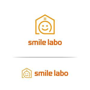tsugami design (tsugami130)さんのリフォームショップ　「smile labo」の　ロゴへの提案