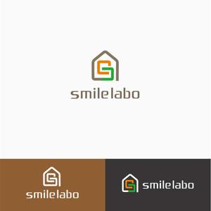 atomgra (atomgra)さんのリフォームショップ　「smile labo」の　ロゴへの提案