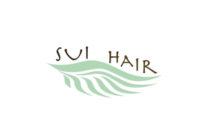 Miwa (Miwa)さんの新規オープンする美容室「SUI hair」のロゴ制作への提案