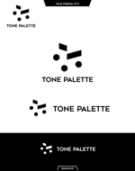 queuecat (queuecat)さんの大人の音楽コミュニティ「tone Palette」のロゴへの提案