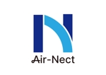 tora (tora_09)さんの空調換気設備「Air-Nect」「エアネクト」のロゴへの提案