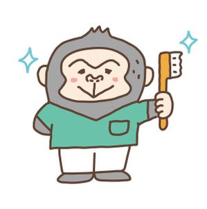 yonemi ヨネミ (yonemi_illust)さんの小児歯科のキャラクター　「ゴリラのイラスト」　への提案