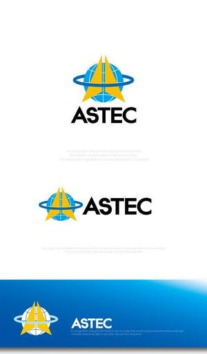 魔法スタジオ (mahou-phot)さんの一般財団法人衛星システム技術推進機構「ASTEC」のロゴへの提案