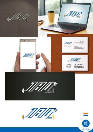 ritie_design (ritie_design)さんのパーソナルトレーニング施設「180°」（ワンエイティー）のロゴへの提案