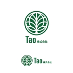 Q (qtoon)さんの仮想通貨運用会社代理店「Tao 株式会社」のロゴへの提案