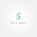 tanaka10 (tanaka10)さんの新規オープンする美容室「SUI hair」のロゴ制作への提案