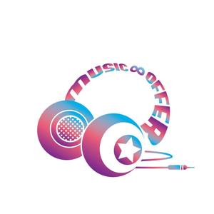 トラジ：イラレ多用型機イラストレーター (toraji_illusto)さんの音楽家が仕事を探すサイト　MUSIC∞OFFER　のロゴへの提案