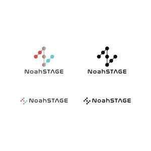 BUTTER GRAPHICS (tsukasa110)さんのインターネットを利用したサービス提供サイトの「NoahSTAGE」の会社ロゴへの提案