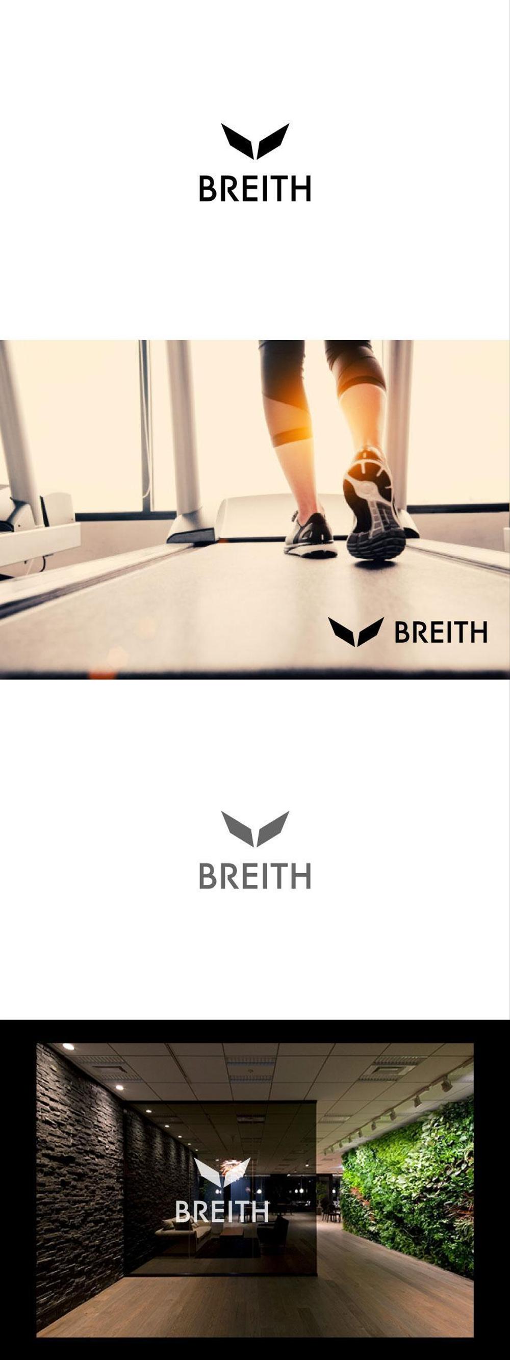 パーソナルトレーニングジム「BREITH」のロゴ