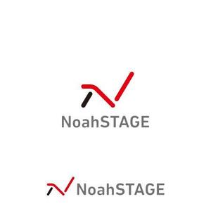 biton (t8o3b1i)さんのインターネットを利用したサービス提供サイトの「NoahSTAGE」の会社ロゴへの提案