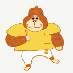 ここまろ (minotsu12)さんの小児歯科のキャラクター　「ゴリラのイラスト」　への提案