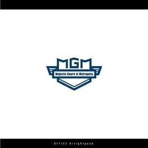 OFFICE K (rightpeak)さんの警備会社「MGM」の会社ロゴへの提案
