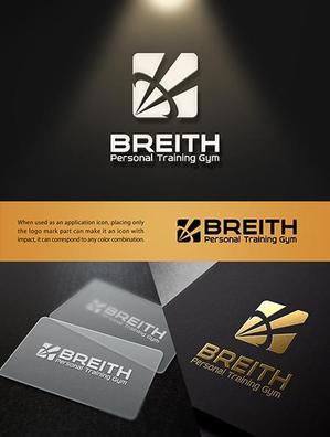 YUSUKE (Yusuke1402)さんのパーソナルトレーニングジム「BREITH」のロゴへの提案
