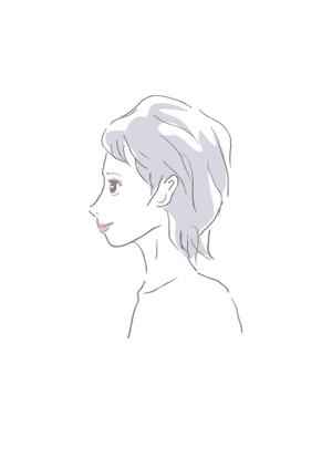 ynskdesign (koto_design)さんの「医療脱毛クリニック」の女性のイラストへの提案