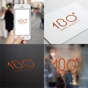 relaxsurf (kaila)さんのパーソナルトレーニング施設「180°」（ワンエイティー）のロゴへの提案