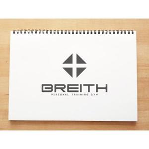 yusa_projectさんのパーソナルトレーニングジム「BREITH」のロゴへの提案