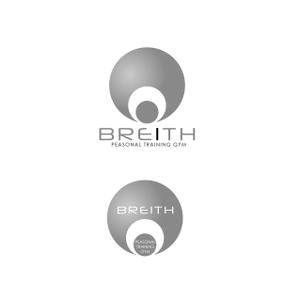 Hagemin (24tara)さんのパーソナルトレーニングジム「BREITH」のロゴへの提案