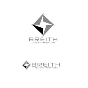 Hagemin (24tara)さんのパーソナルトレーニングジム「BREITH」のロゴへの提案