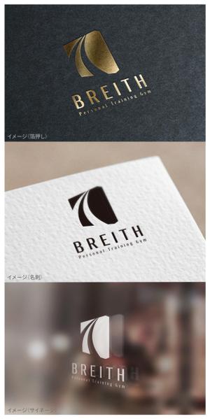 mogu ai (moguai)さんのパーソナルトレーニングジム「BREITH」のロゴへの提案