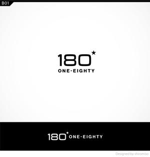 shiromiso  (shiromiso)さんのパーソナルトレーニング施設「180°」（ワンエイティー）のロゴへの提案
