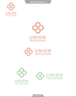 queuecat (queuecat)さんのUNION INTERIORという家具のブランドのロゴへの提案