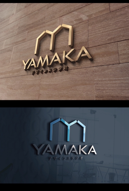  chopin（ショパン） (chopin1810liszt)さんの住宅･中大規模建築物の設計事務所「YAMAKA　デザインスタジオ」のロゴへの提案