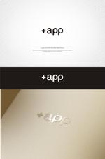 はなのゆめ (tokkebi)さんのプラスアプリ株式会社の「＋app」ロゴへの提案