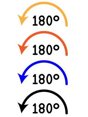 じゅん (nishijun)さんのパーソナルトレーニング施設「180°」（ワンエイティー）のロゴへの提案