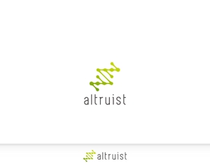 Chapati (tyapa)さんの遺伝子検査キット販売の屋号「altruist」のロゴデザインへの提案