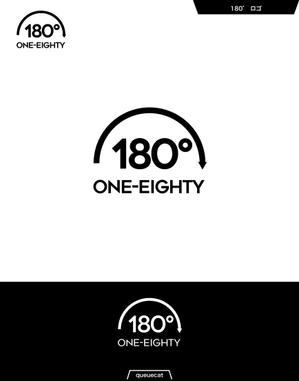 queuecat (queuecat)さんのパーソナルトレーニング施設「180°」（ワンエイティー）のロゴへの提案