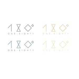 calimbo goto (calimbo)さんのパーソナルトレーニング施設「180°」（ワンエイティー）のロゴへの提案
