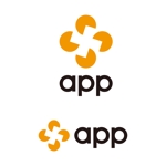 tsujimo (tsujimo)さんのプラスアプリ株式会社の「＋app」ロゴへの提案