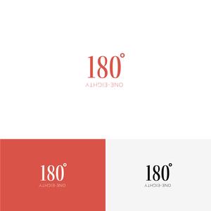 uu (y_u_h)さんのパーソナルトレーニング施設「180°」（ワンエイティー）のロゴへの提案