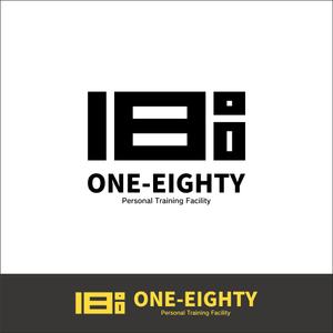 IROHA-designさんのパーソナルトレーニング施設「180°」（ワンエイティー）のロゴへの提案